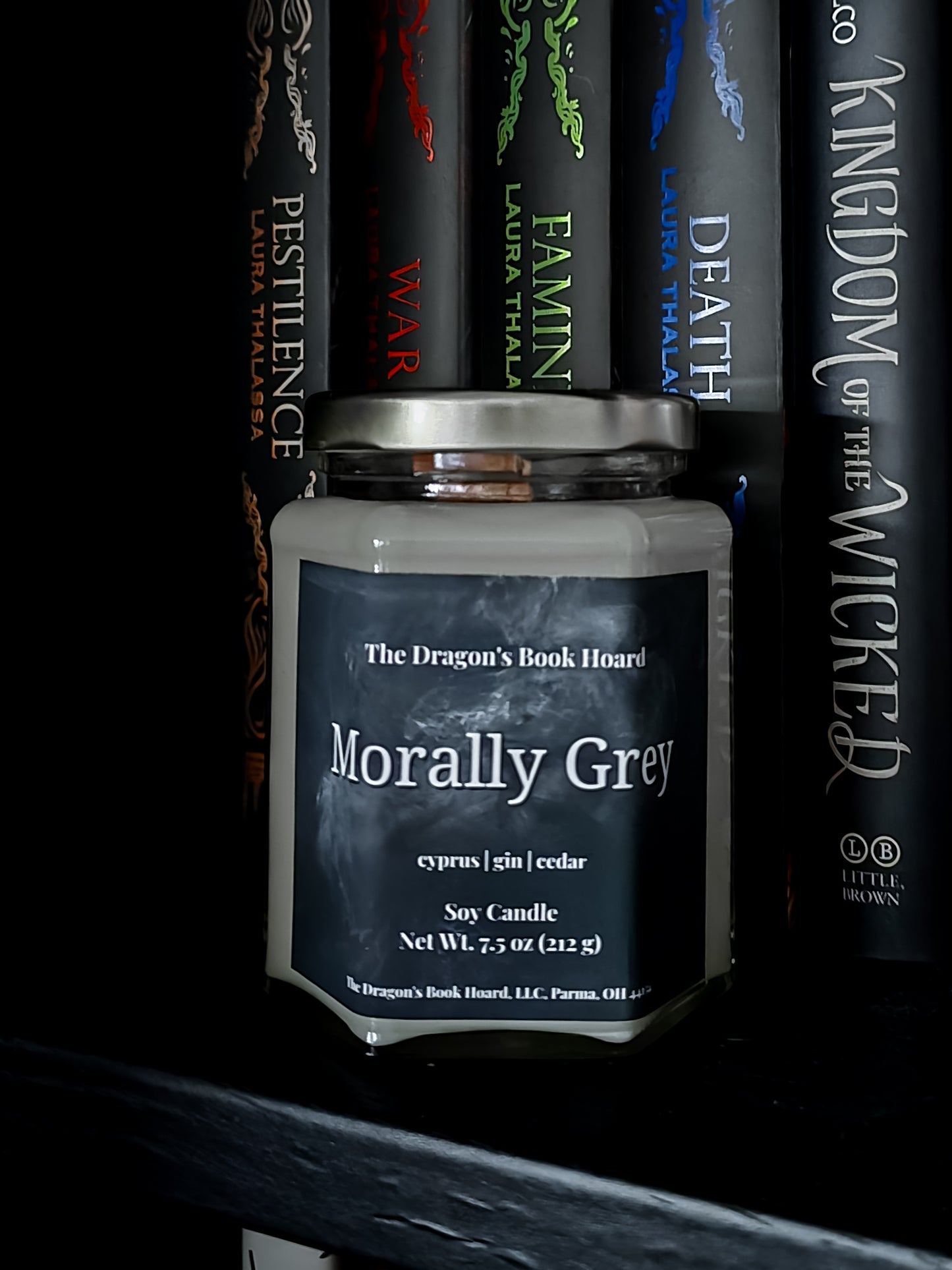Morally Grey - 7.5oz Candle