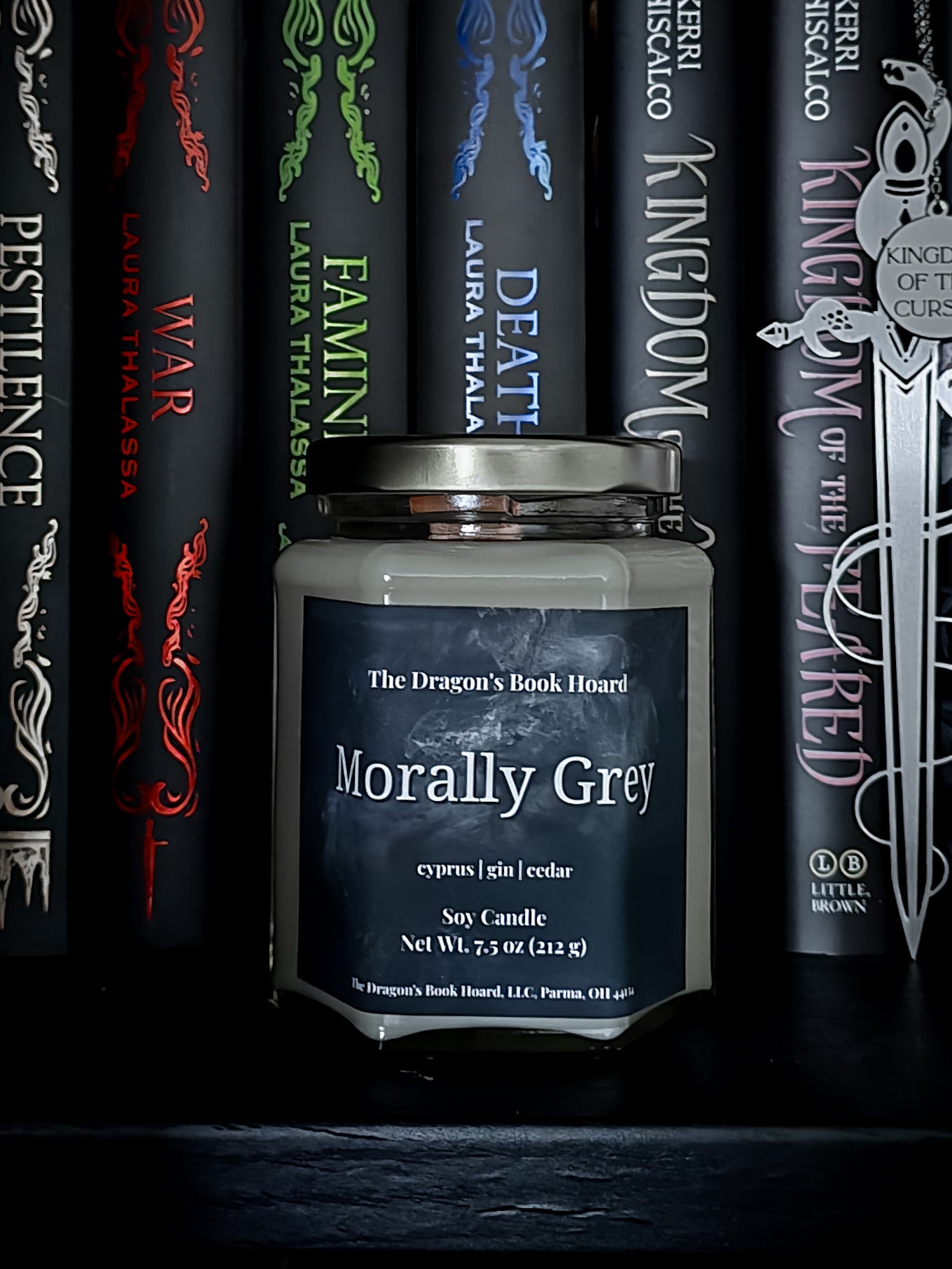 Morally Grey - 7.5oz Candle