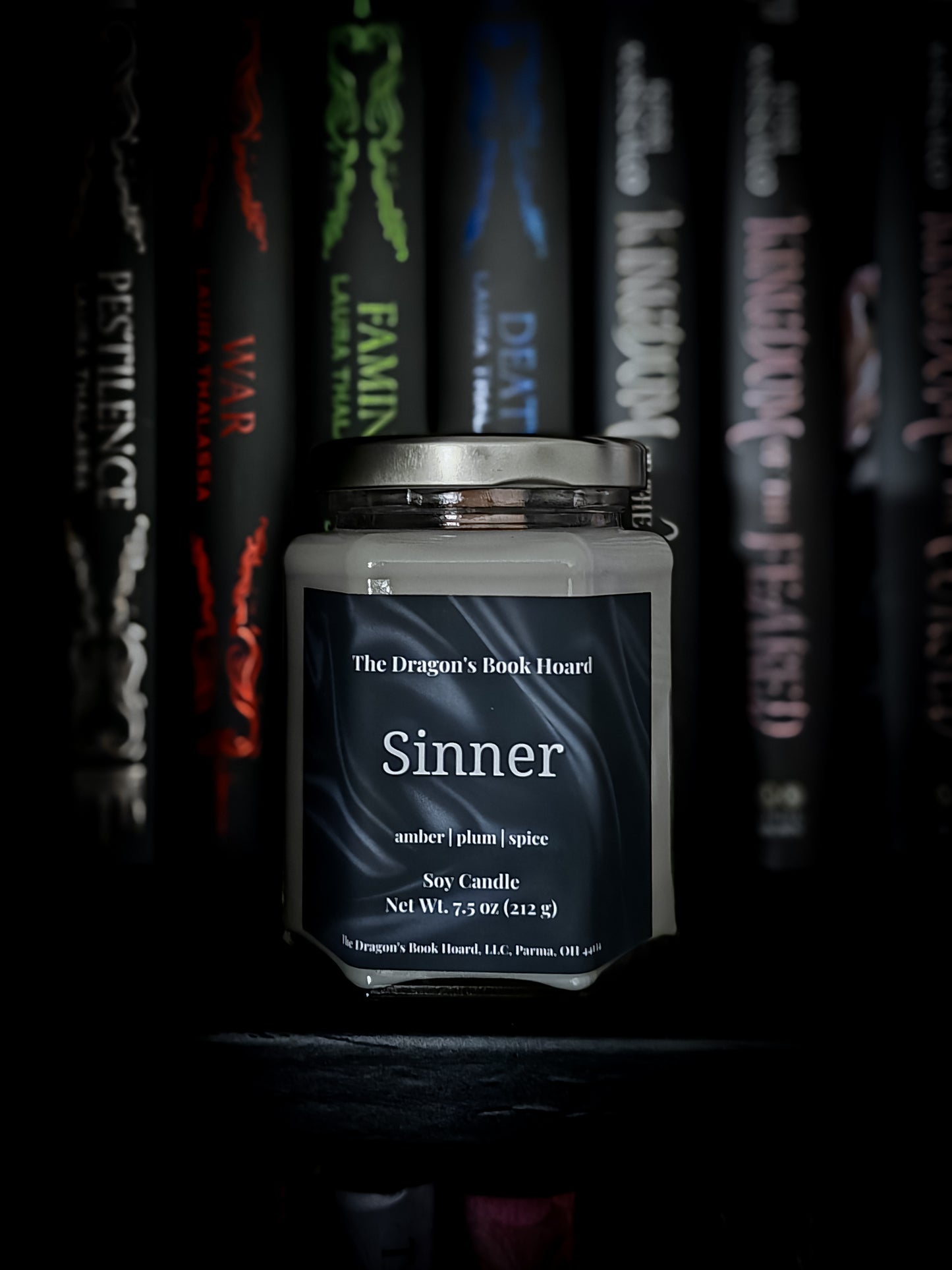 Sinner - 7.5oz Candle - LIMITED EDITION - PLEASE READ