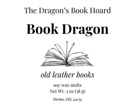 Book Dragon - Wax Melt