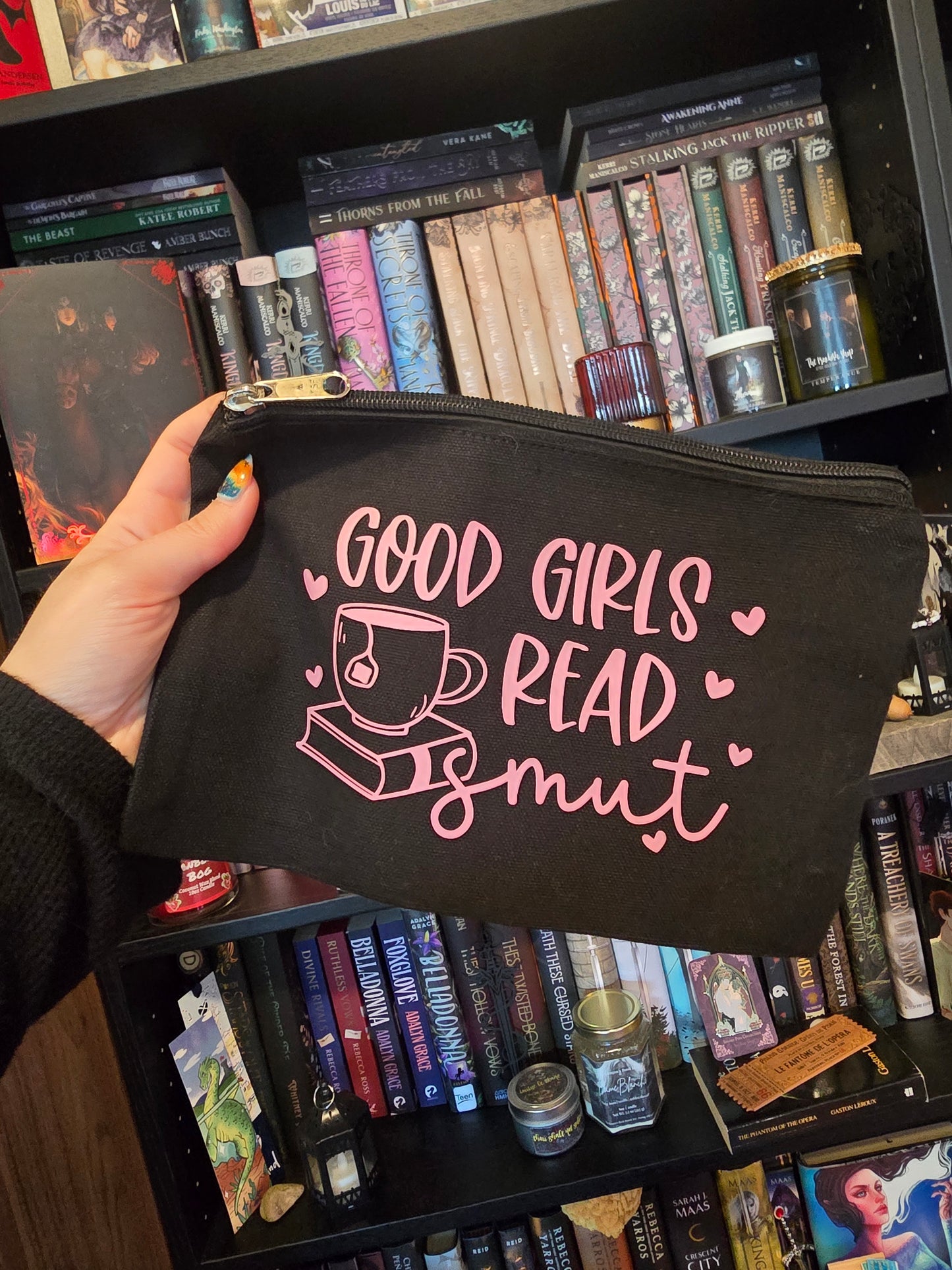 Zipper Pouch Bag (Large)