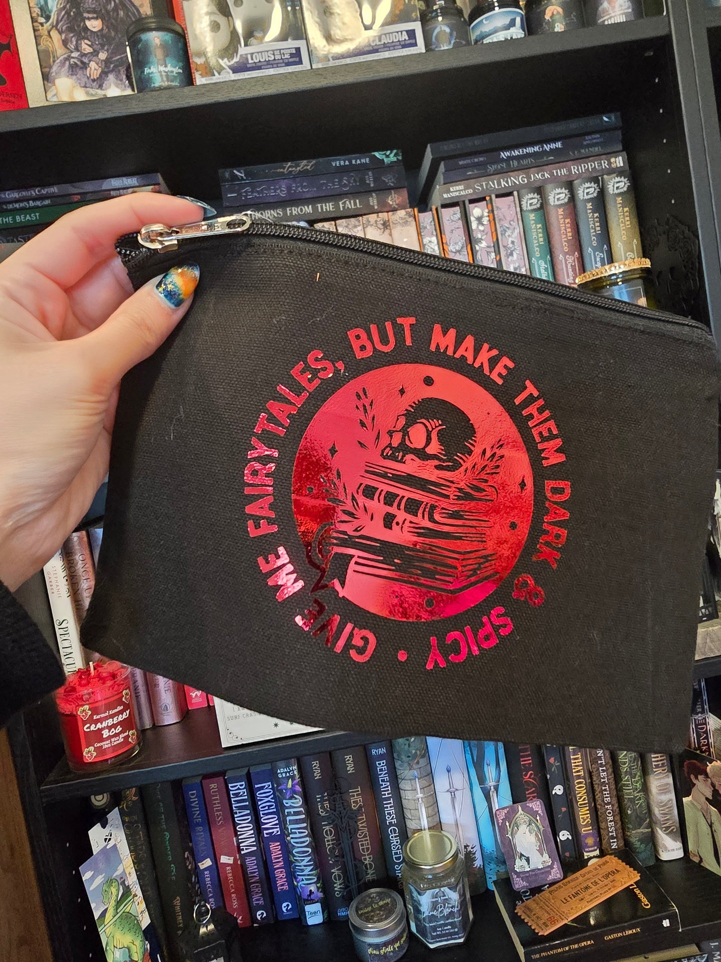 Zipper Pouch Bag (Large)
