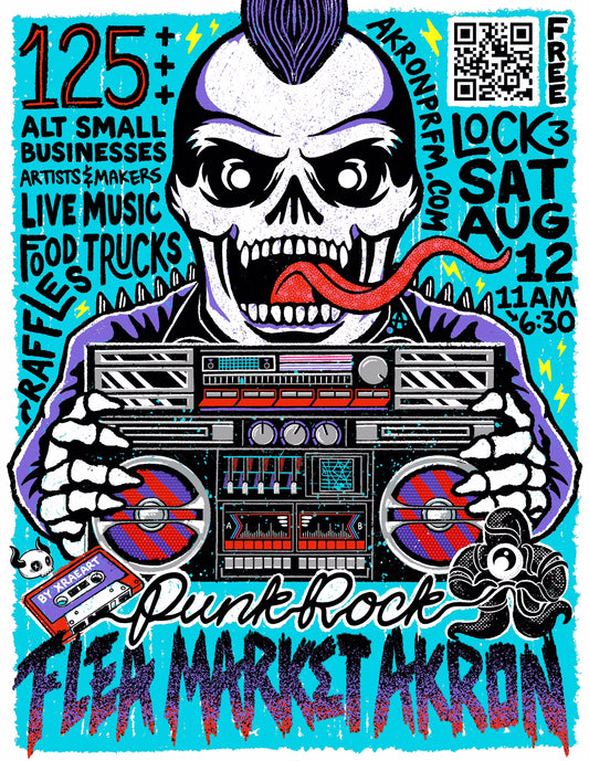 Punk Rock Flea Market in Akron | August 12th