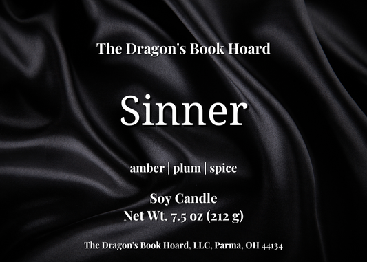 Sinner - 7.5oz Candle - LIMITED EDITION - PLEASE READ
