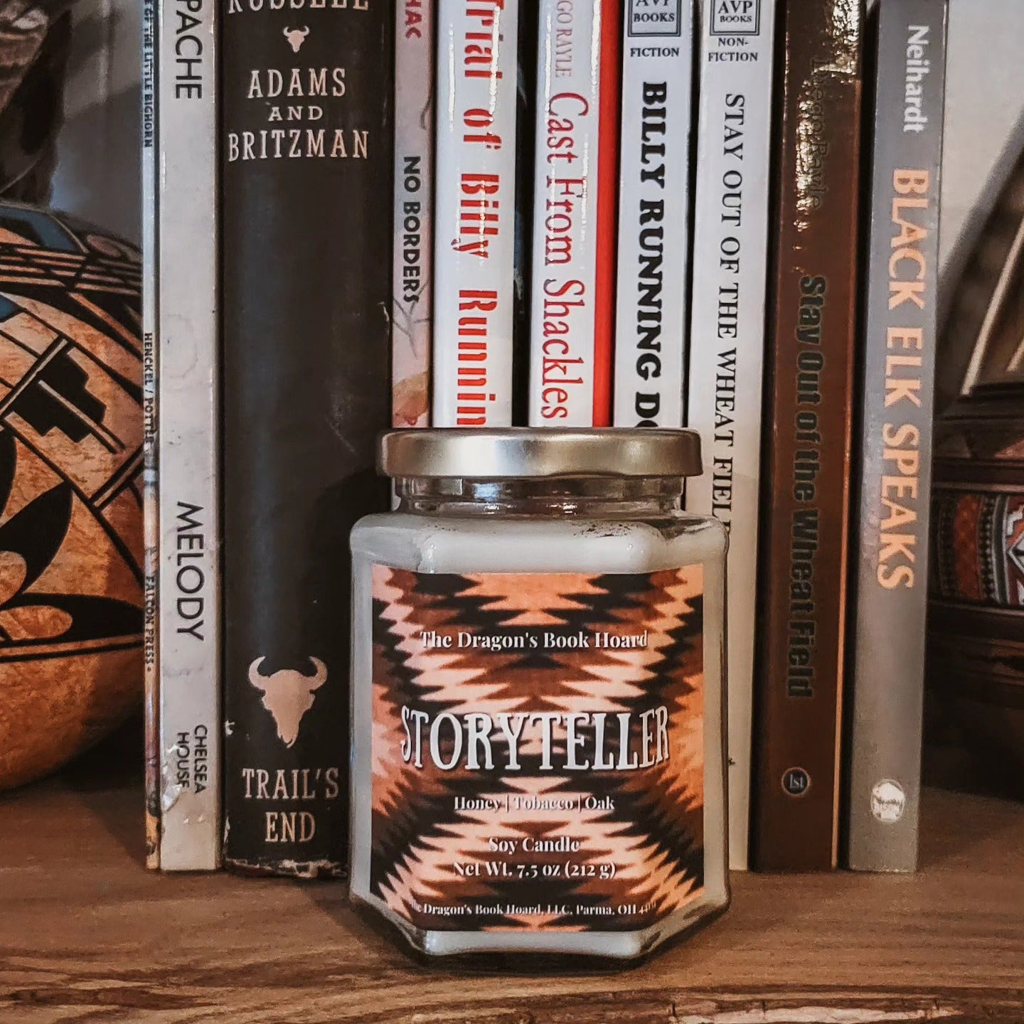 Storyteller - 7.5oz Candle - Not Our Native Daughters Charity