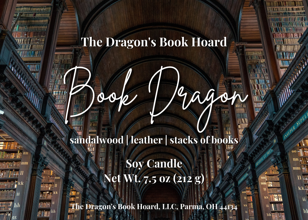 Book Dragon - 7.5oz Candle